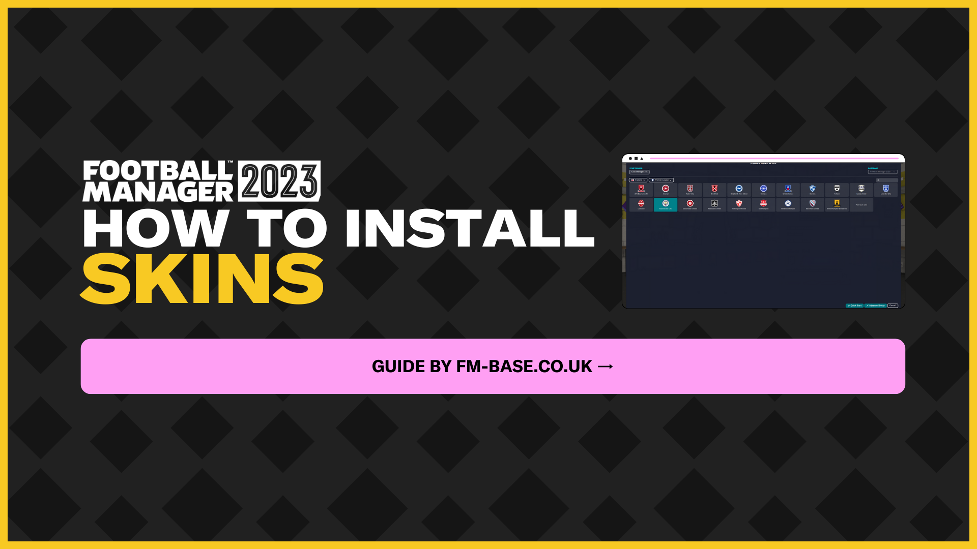 How To Install Skins In Football Manager 2023
