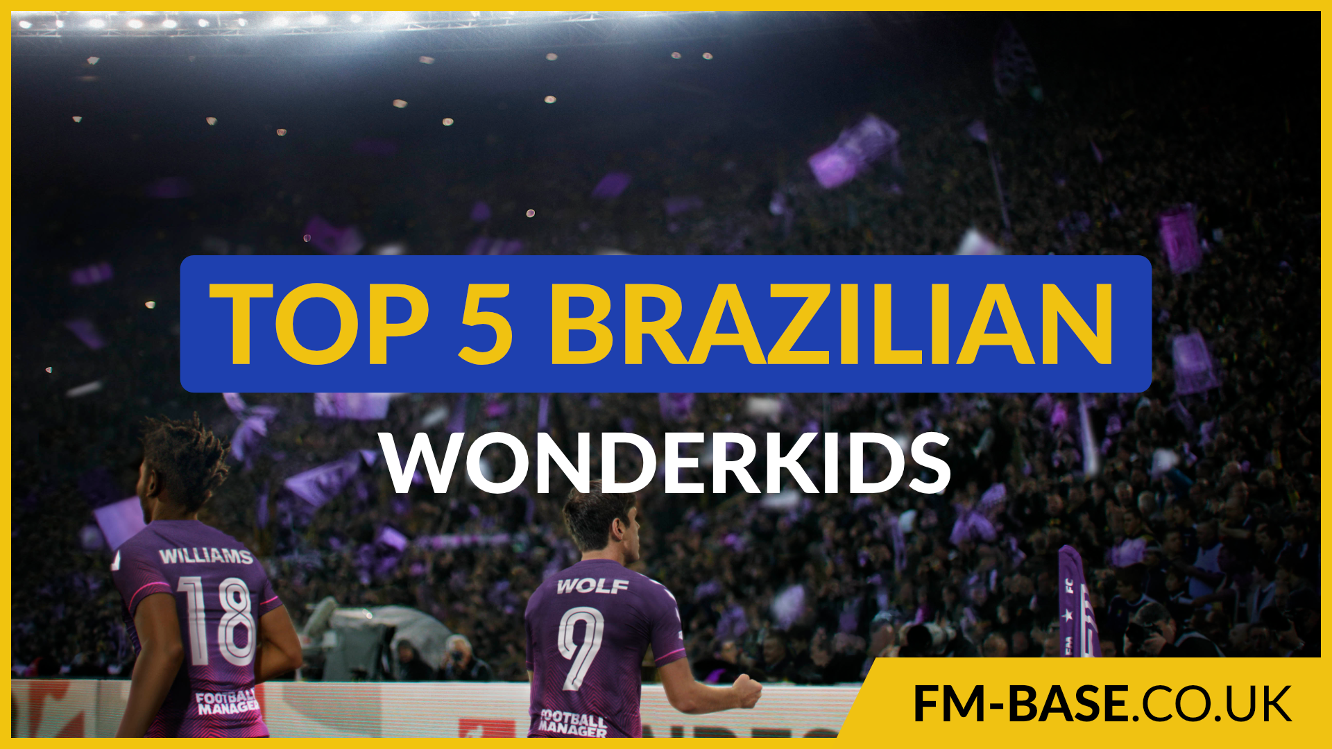 The Top 5 Brazilian Wonderkids in Football Manager 2022