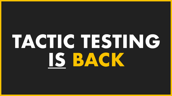 Tactic Testing: An update