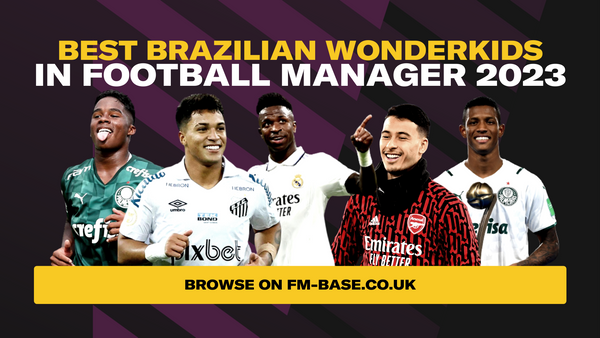 Best Brazilian Wonderkids in Football Manager 2023